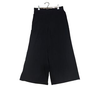 Adrianna Papell Black Wide-Leg Pants